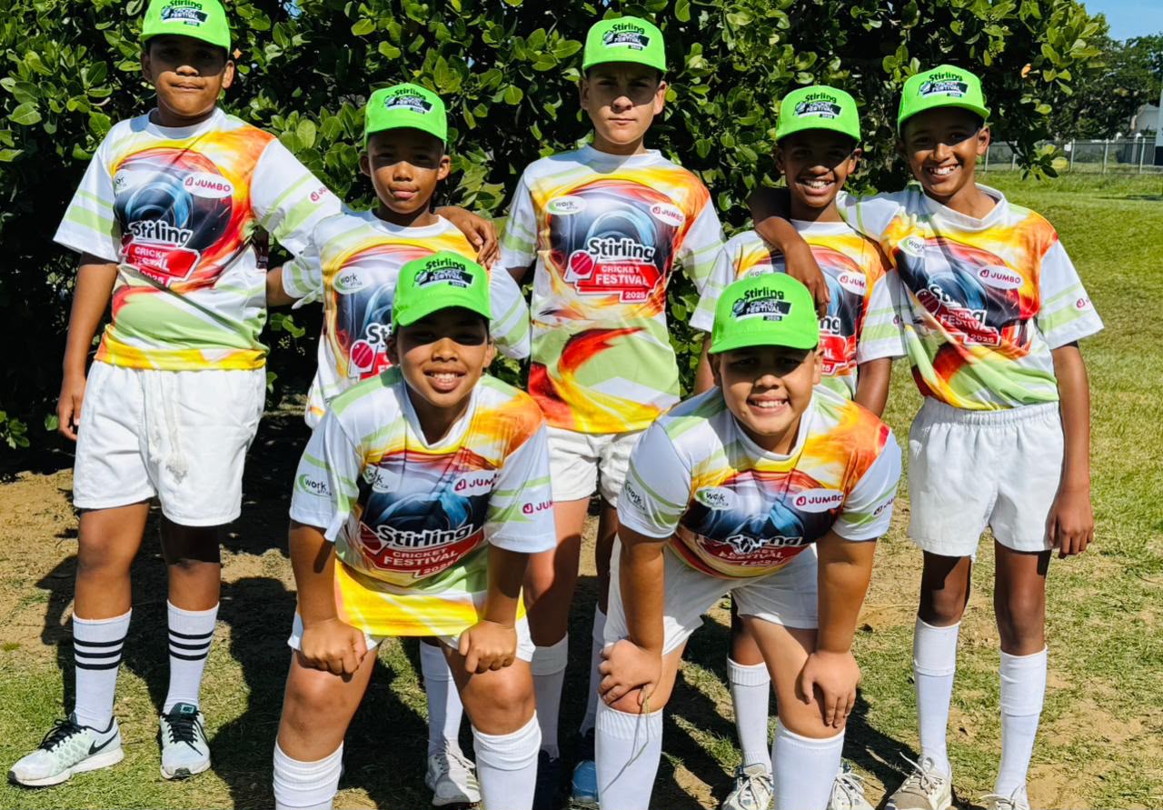 Stirling Cricket Festival — youth team supported by Wezzeuro